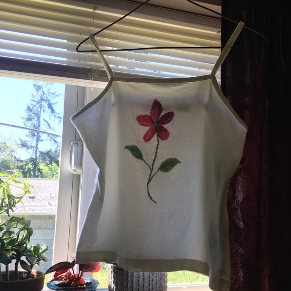 Tommy Hilfiger Tops - Vintage Tommy Hilfiger embroidered top